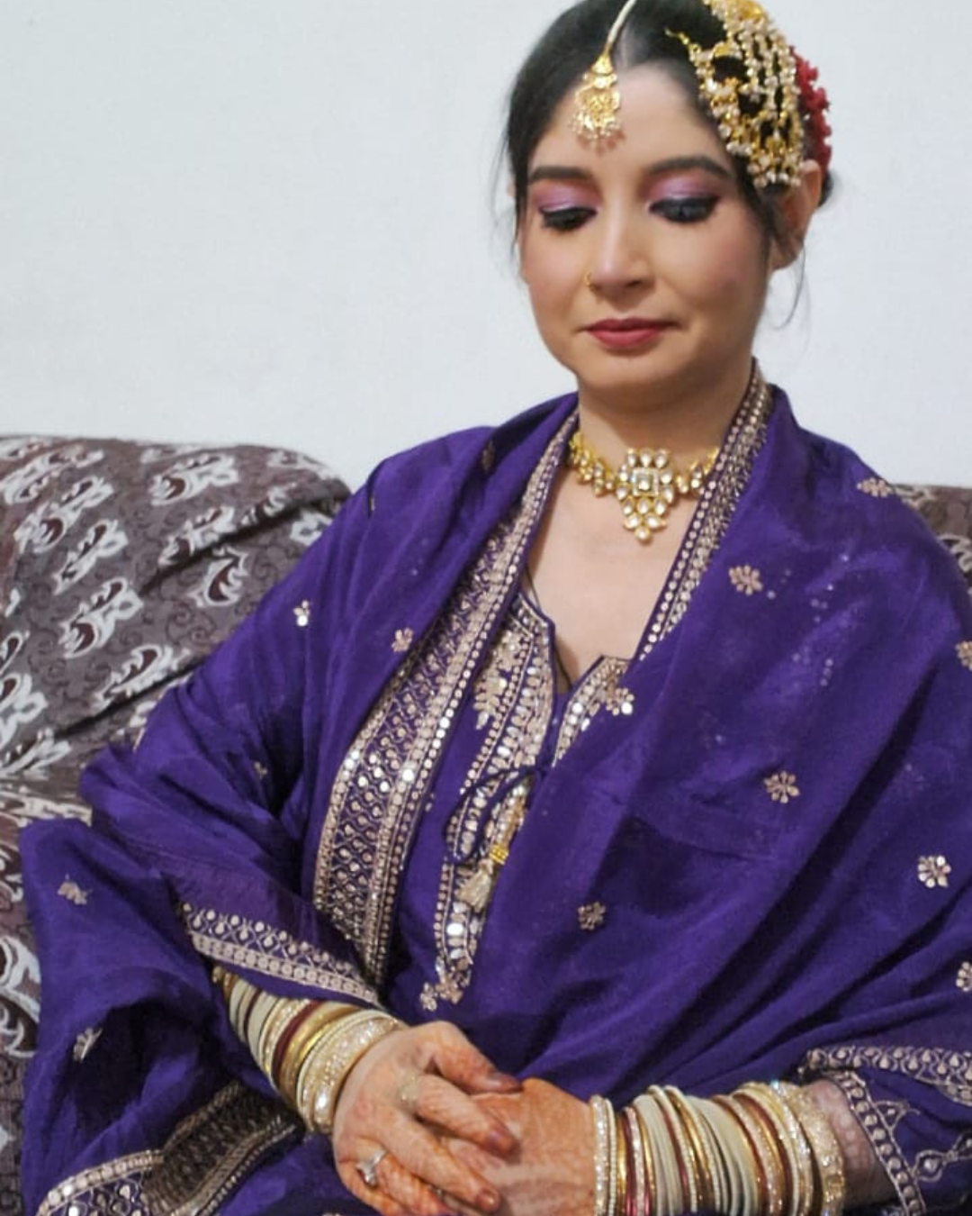 Malabar Kundan Pearl Necklace