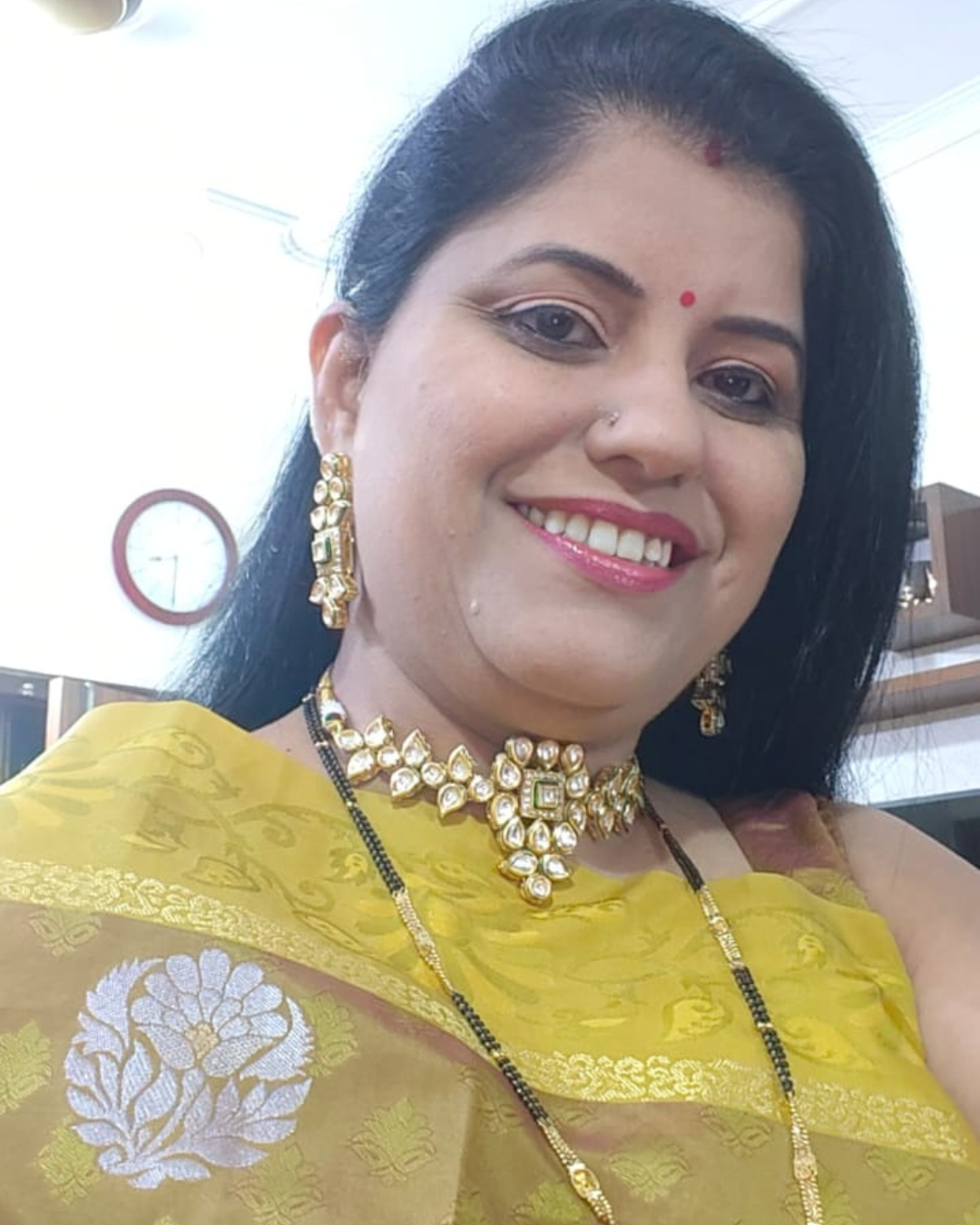 Malabar Kundan Pearl Necklace