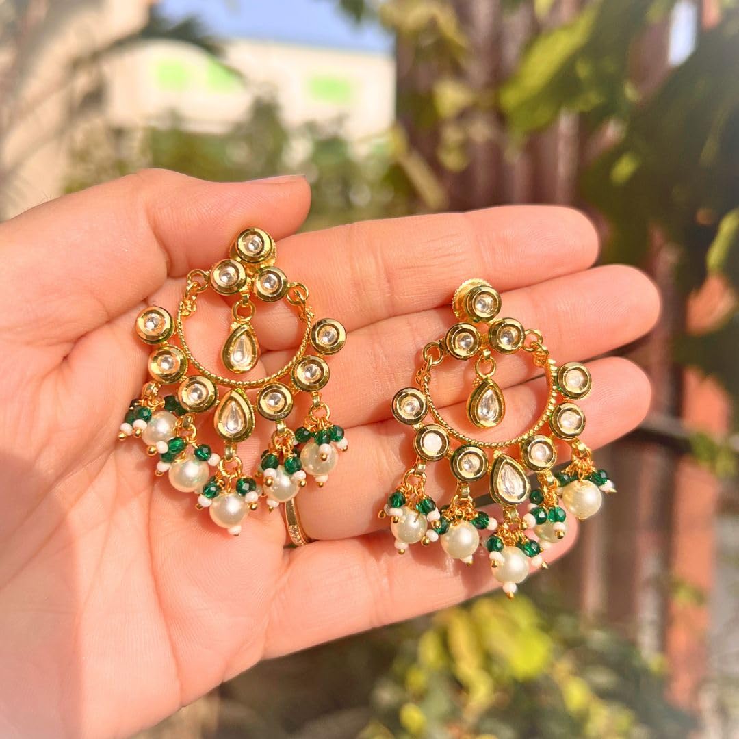 Green Parsa Chandbalis