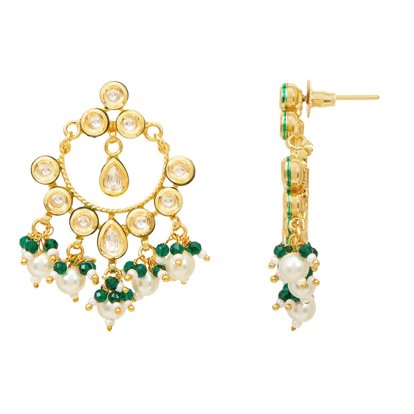 Green Parsa Chandbalis