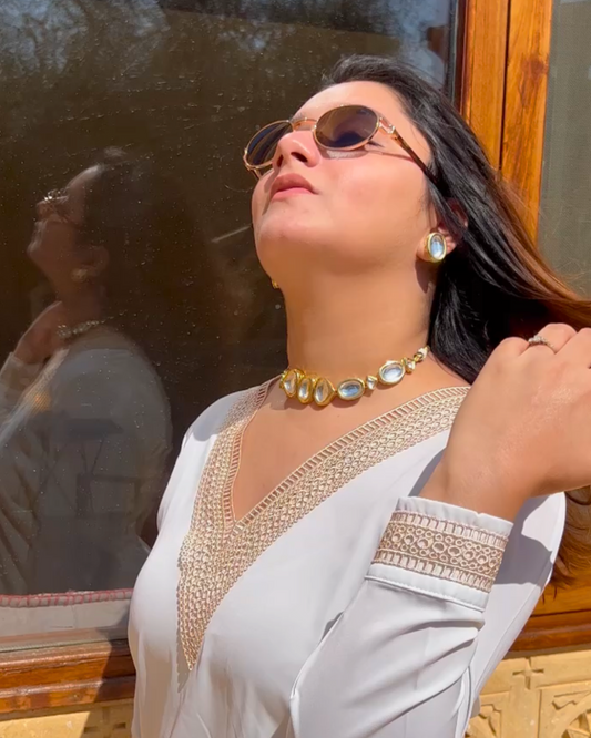 Aishwarya Kundan Necklace Set
