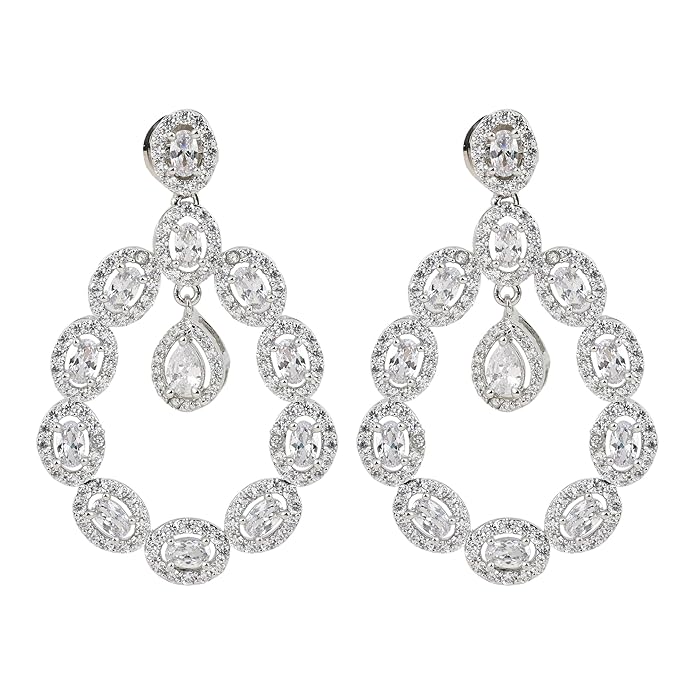 Oval Moonshine Earrings