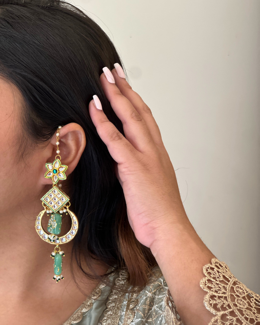 Chand Sitara Chandbali Earrings