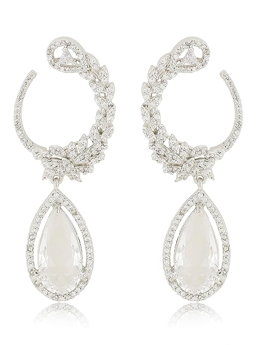 Statement Rain Drop Earrings (ERA-781)
