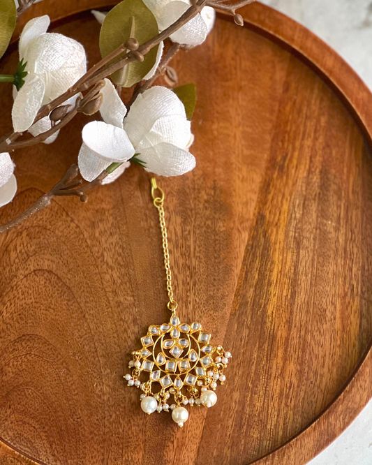 Pearl & Kundan Glory Tikka