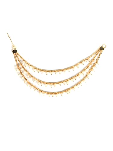 Sunehri Resham Earchains
