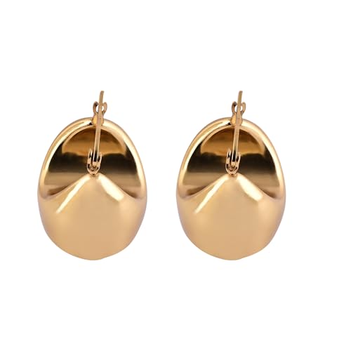 Golden Aura Hoops