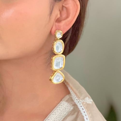 Tajore Kundan Danglers