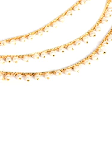 Sunehri Resham Earchains