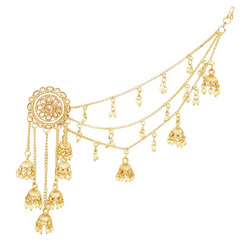 Golden Dewfall Jhumkis
