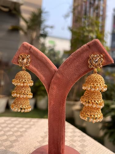 Triluxe Charm Jhumkis