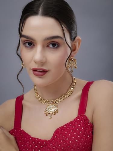 Vintage Firozi Elegance Necklace Set
