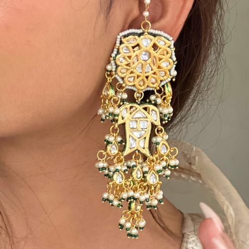 Royal Maharani chandelier Long Earrings