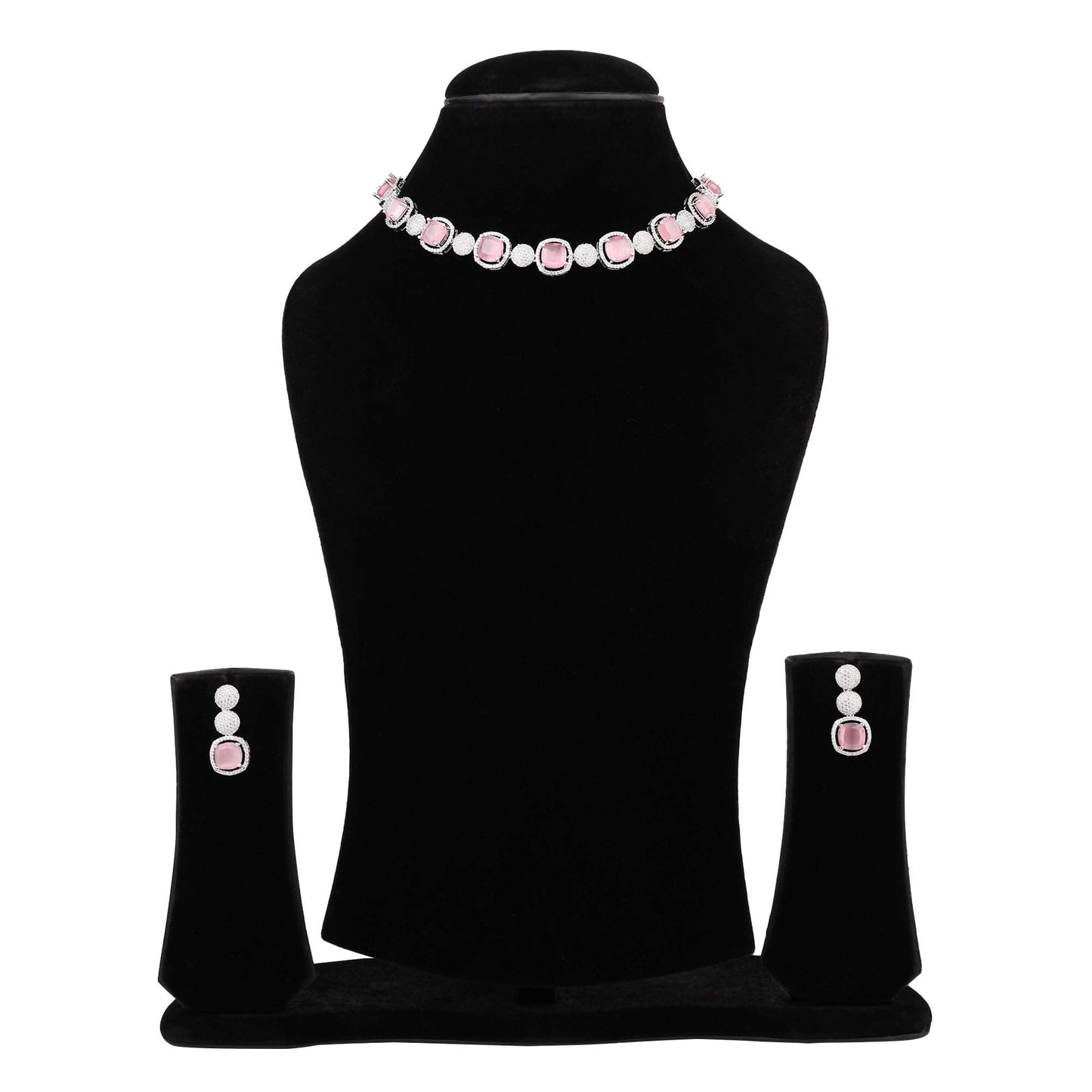 Twilight Pink Choker Necklace