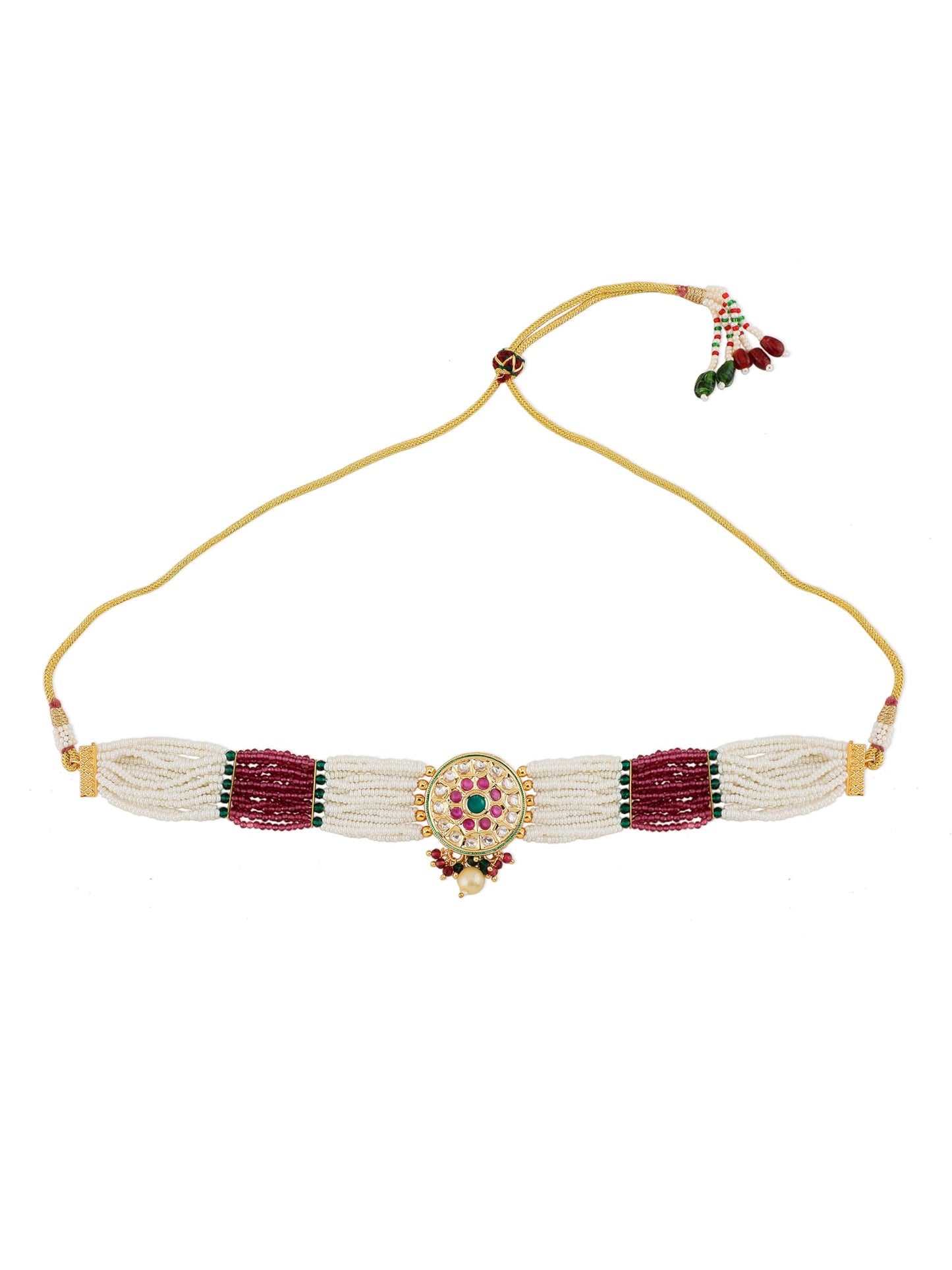 Tajore Polki Choker Set