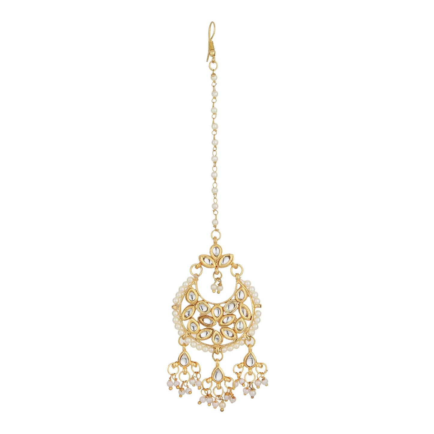 Golden Orchard Maang Tikka