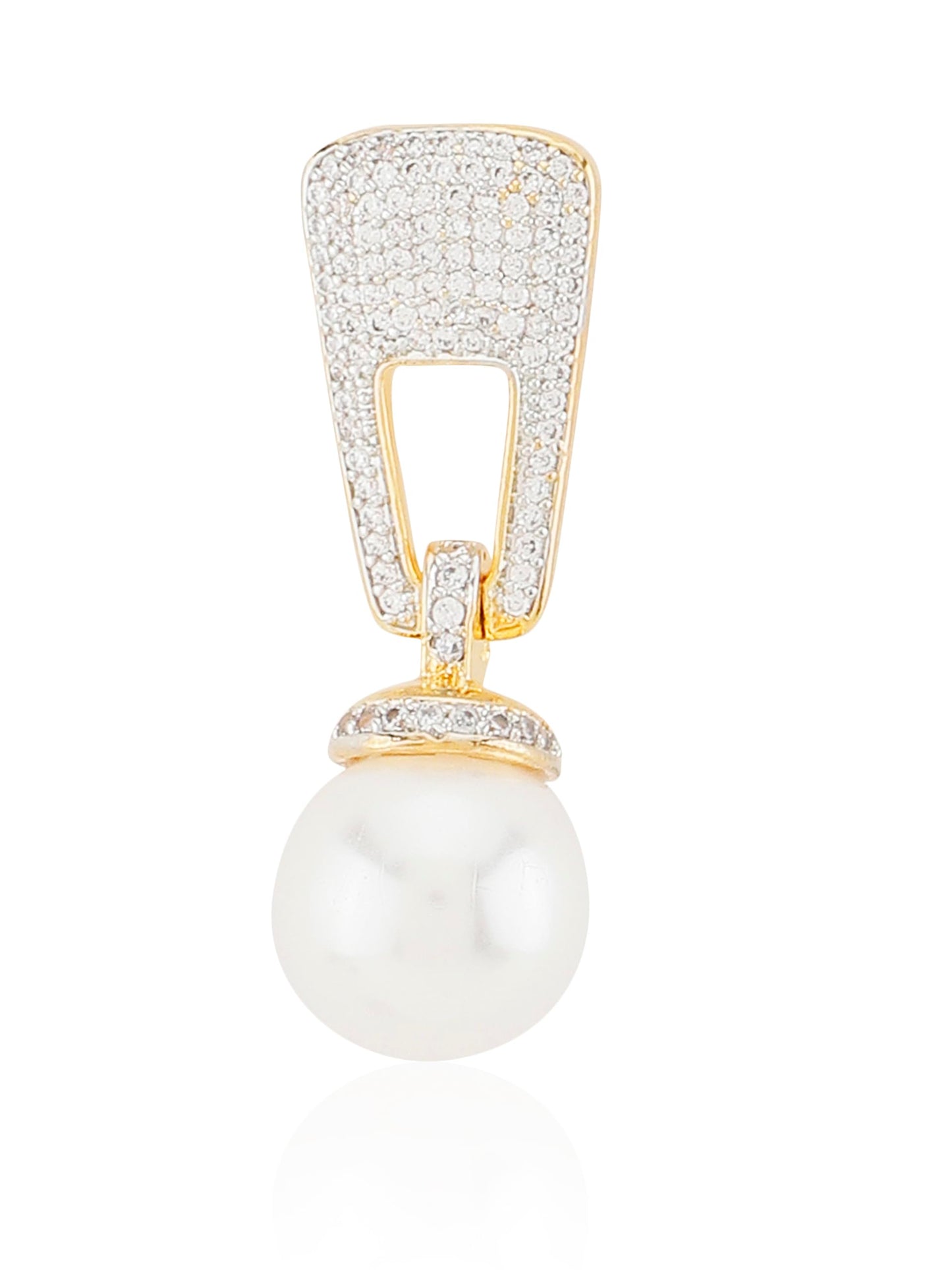 Pure Radiance Pearl Drop Earrings