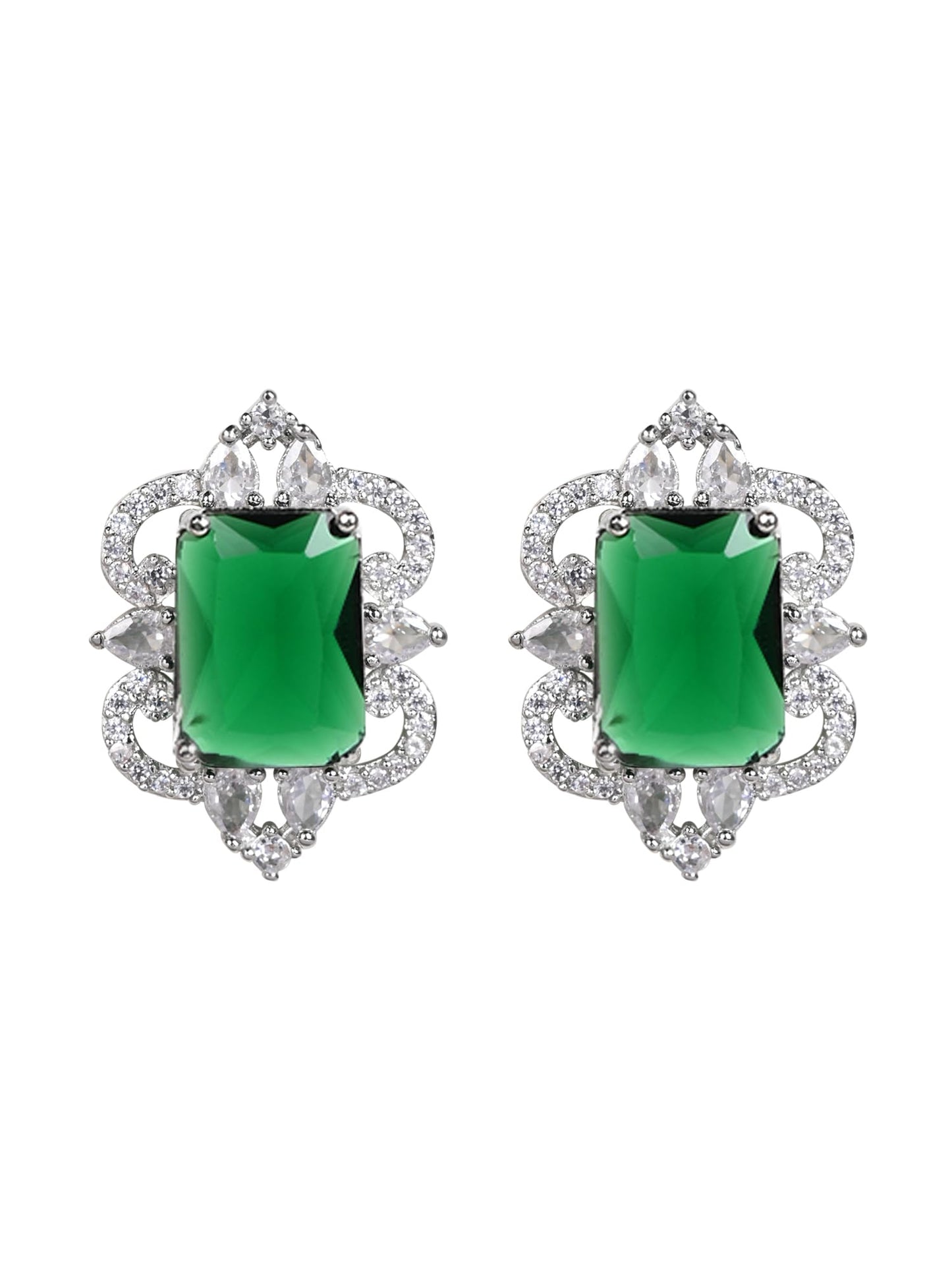 Majestic Green Emerald Necklace