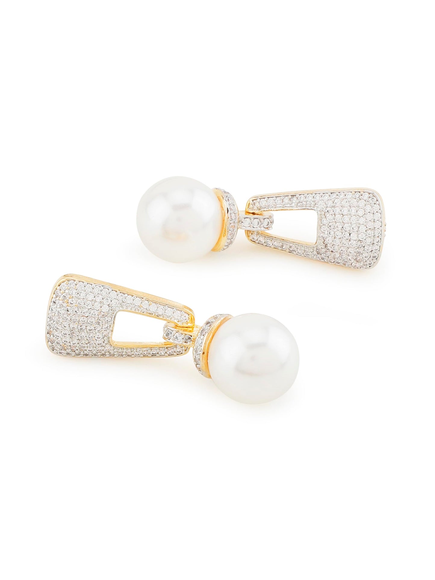 Pure Radiance Pearl Drop Earrings