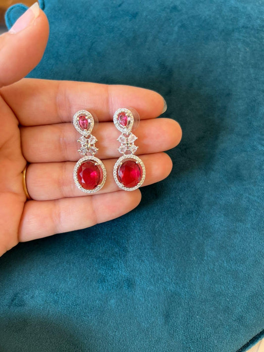 Cherry Drop Earrings
