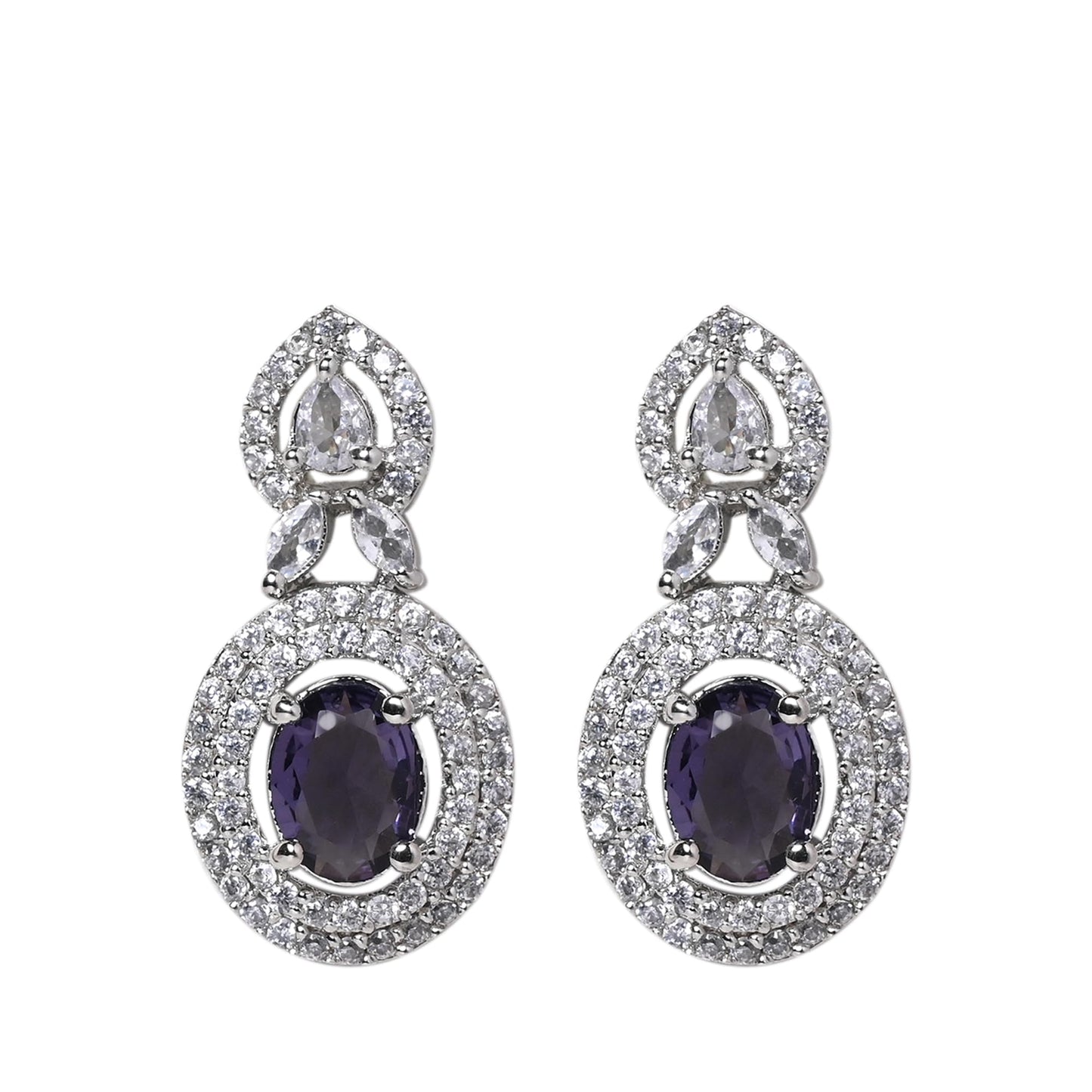Wine Drop Earrings