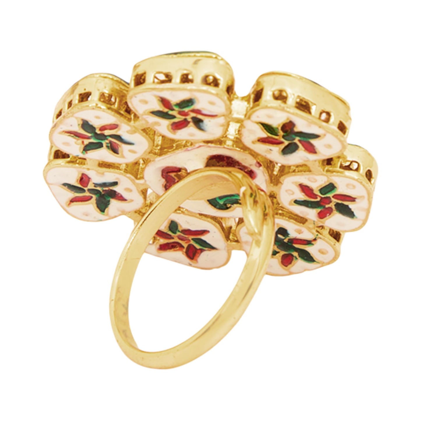 Tulip Glow Adjustable Ring