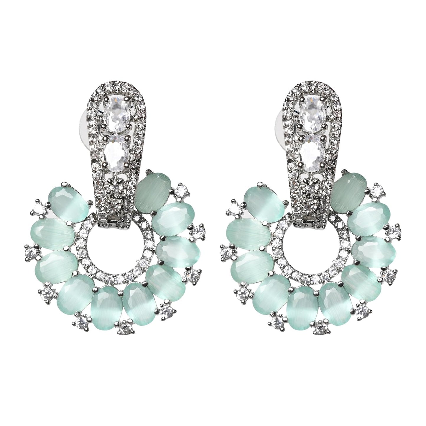 Pistachio Drop Earrings