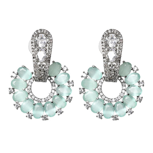 Pistachio Drop Earrings