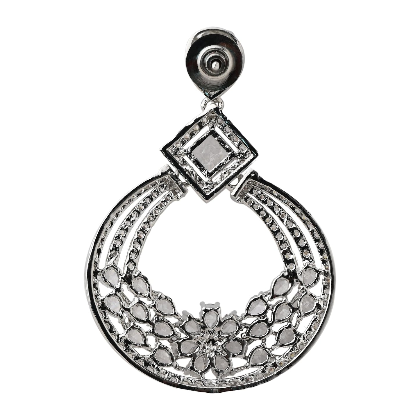 Opulent Shine Oval Earrings