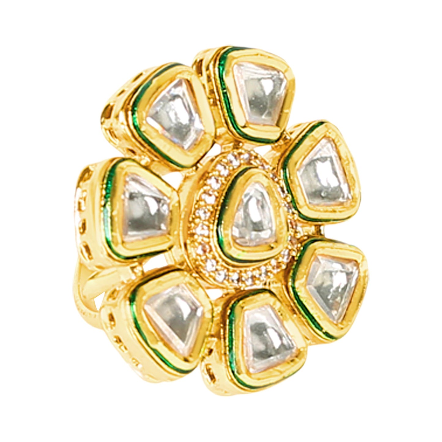 Tulip Glow Adjustable Ring