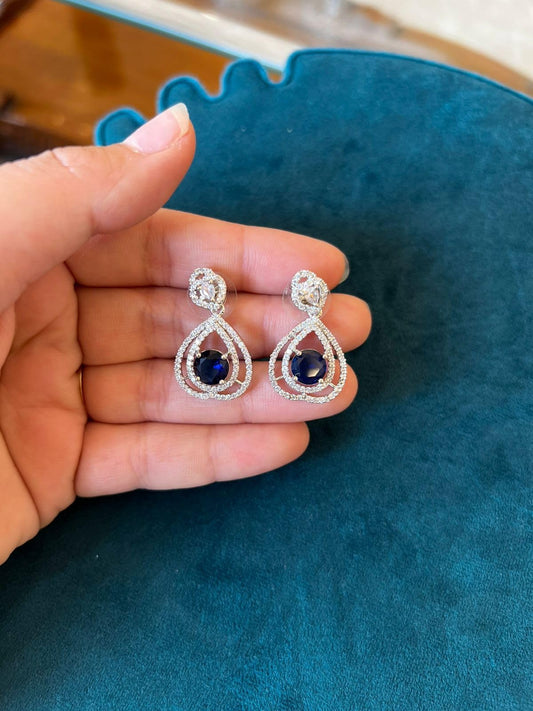 Heart Drop Earrings