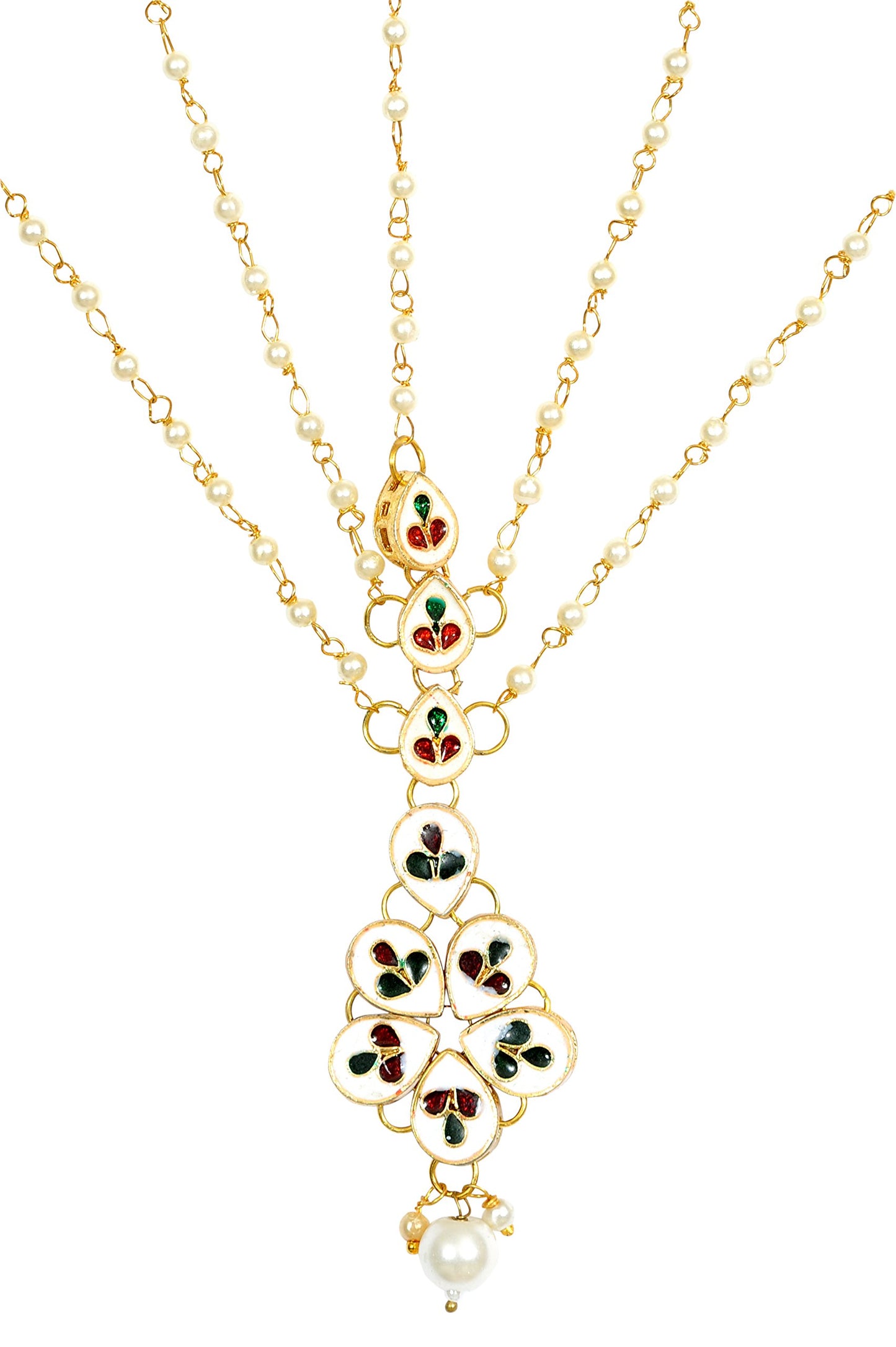 Jewellity Kundan Sleek Mathapatti/Headgear For Women MPK-547
