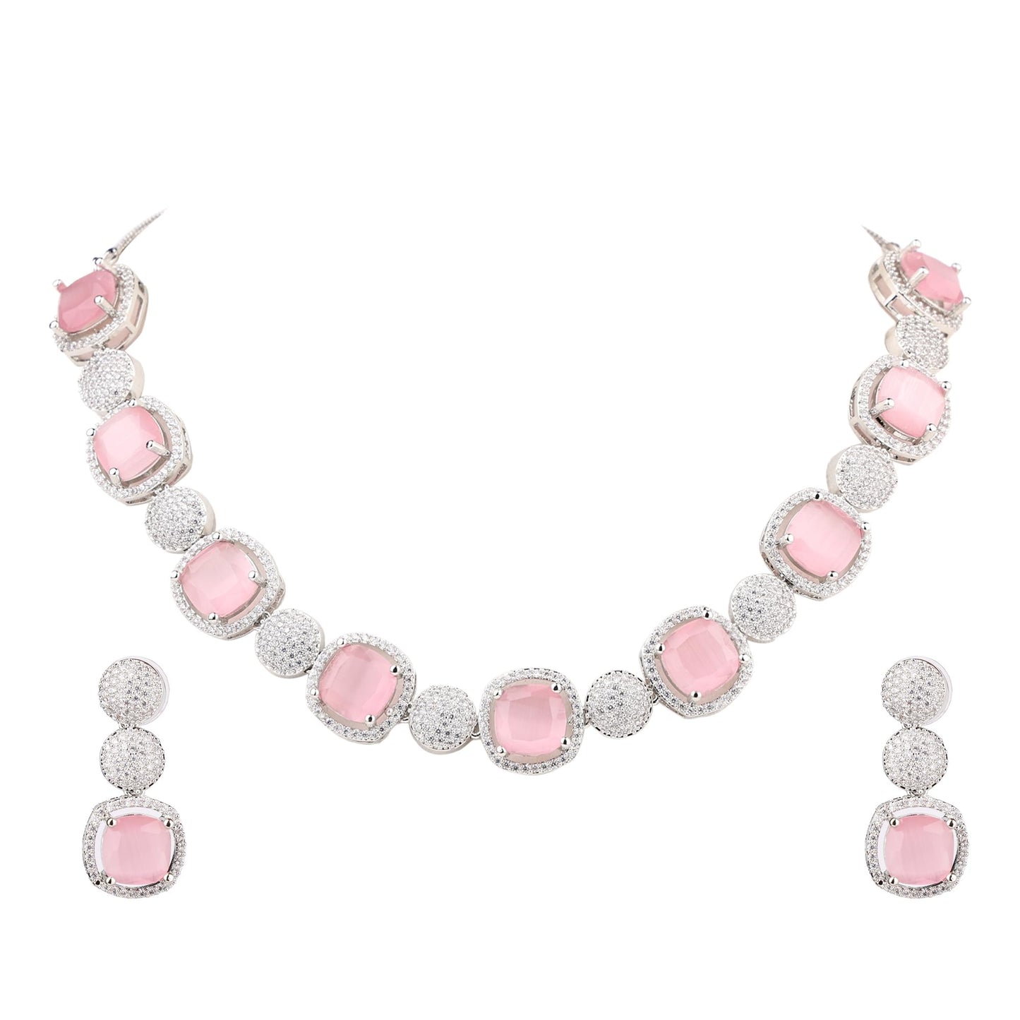 Twilight Pink Choker Necklace