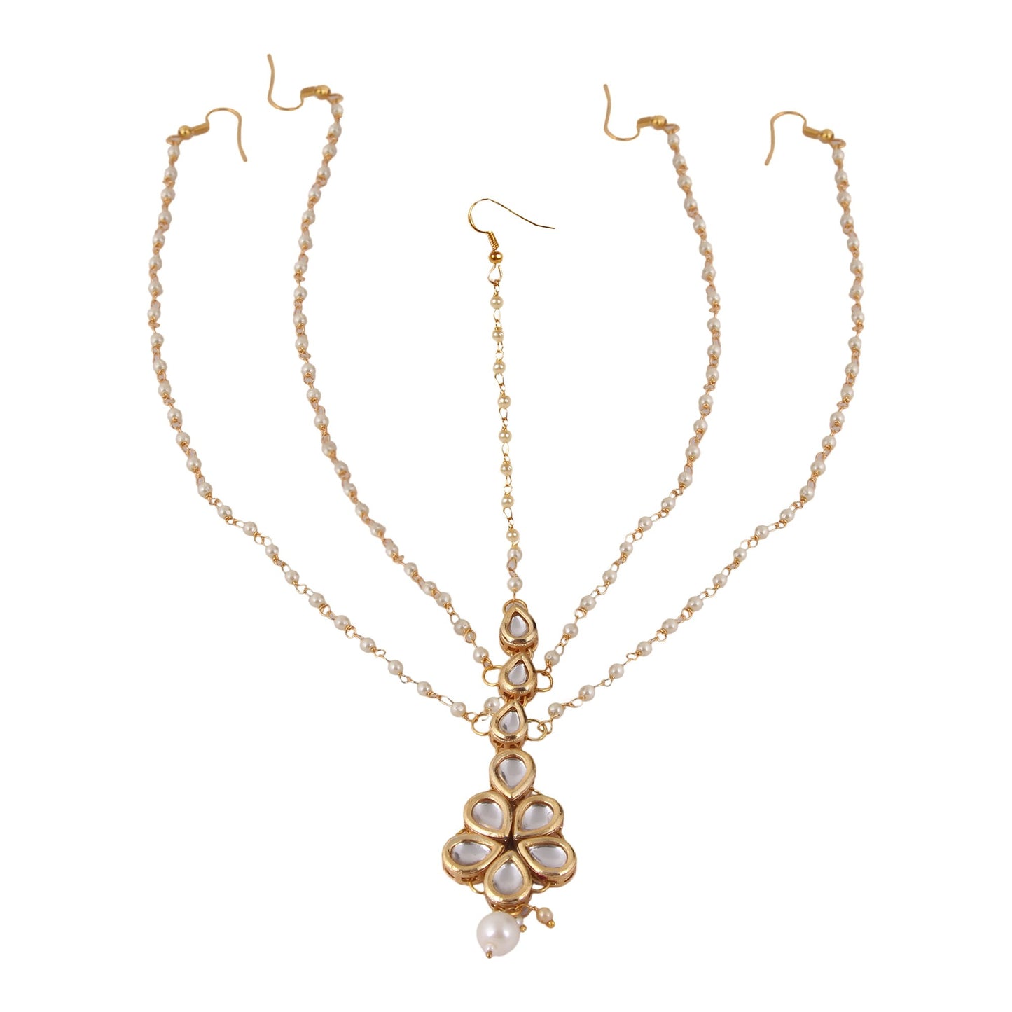 Jewellity Kundan Sleek Mathapatti/Headgear For Women MPK-547