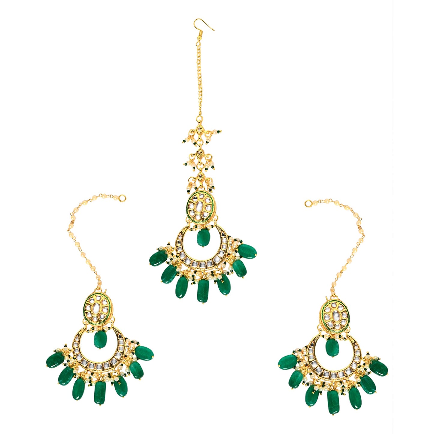 Shahi Pankh Semi Bridal Necklace