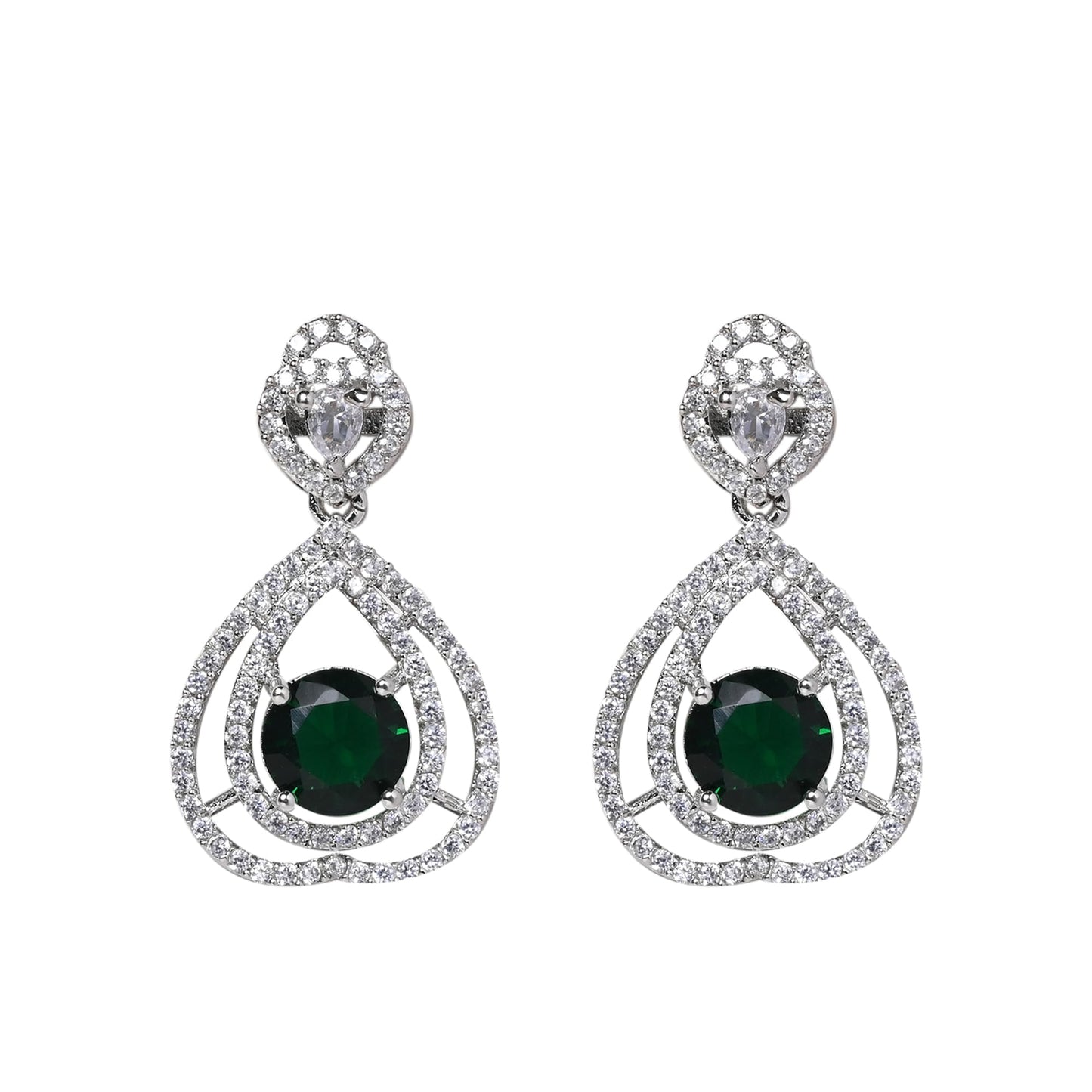 Heart Drop Earrings