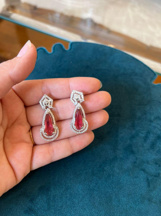 Pink Pooh Earrings
