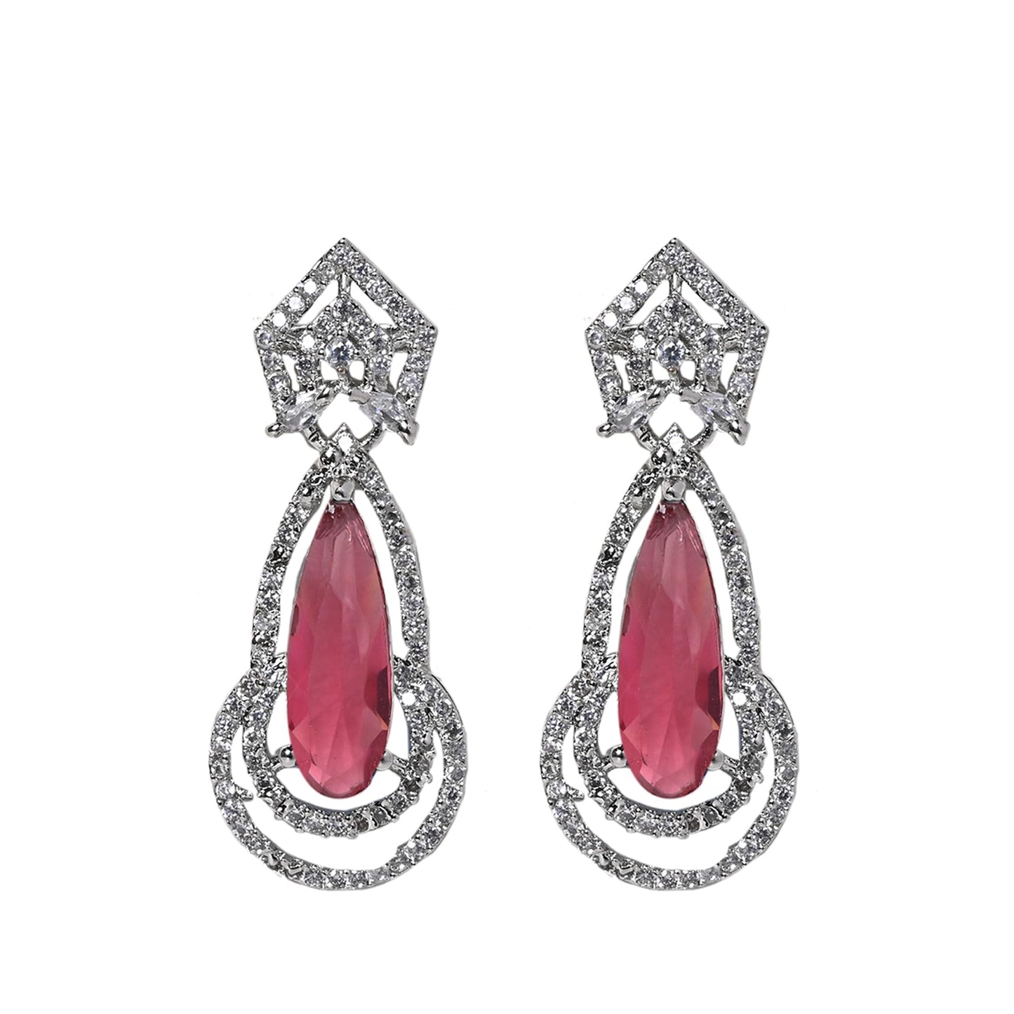 Pink Pooh Earrings