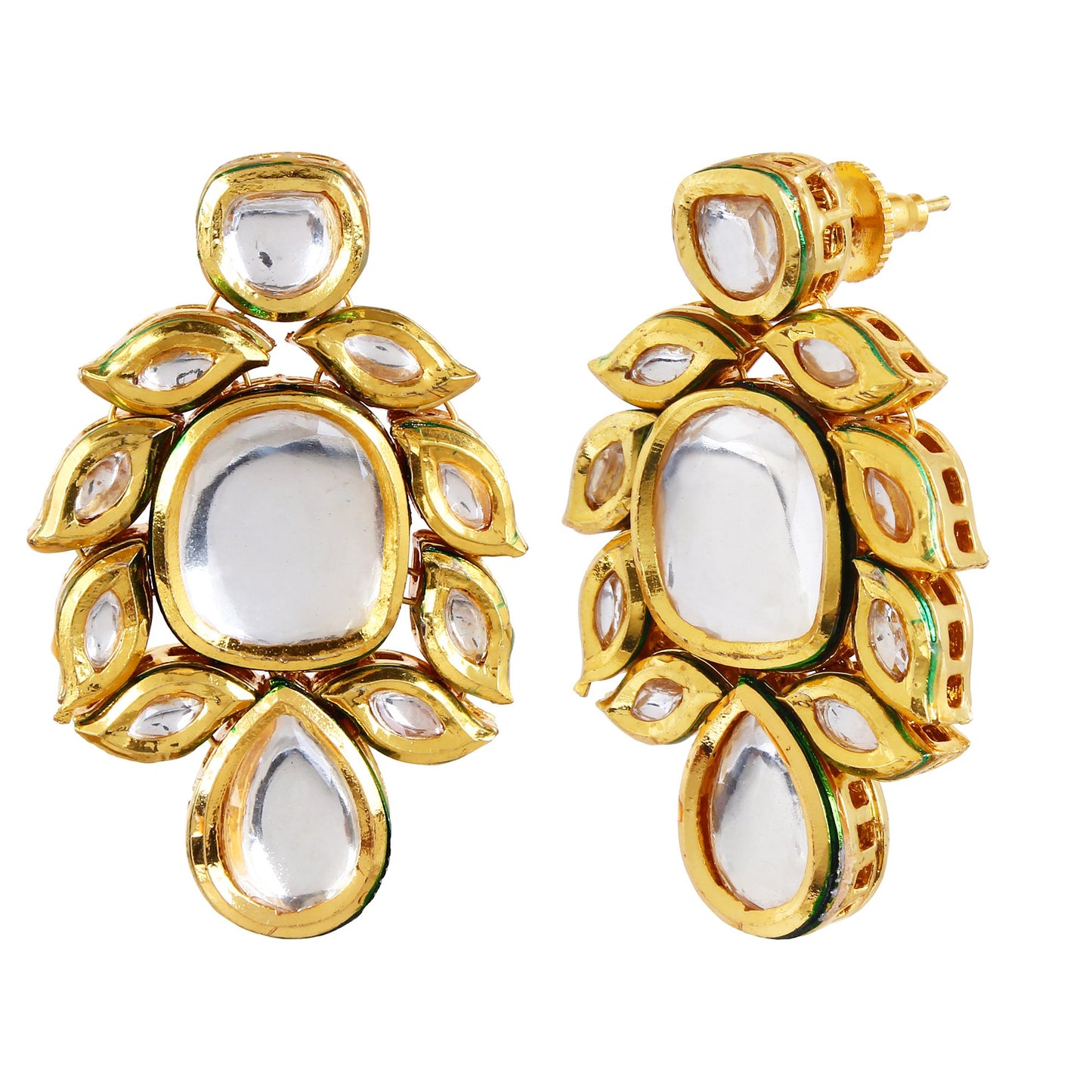 Regal Charm Necklace Set with Tikka