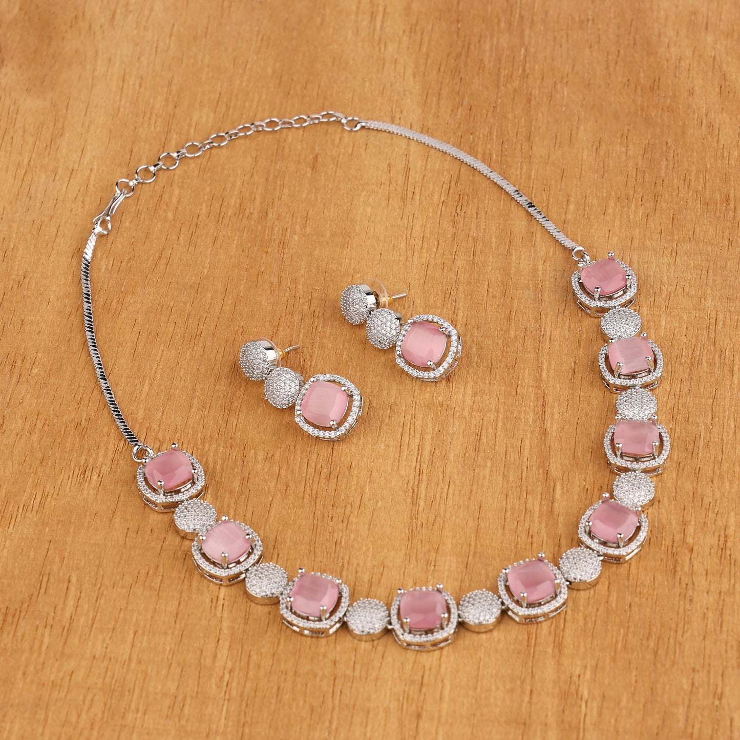 Twilight Pink Choker Necklace