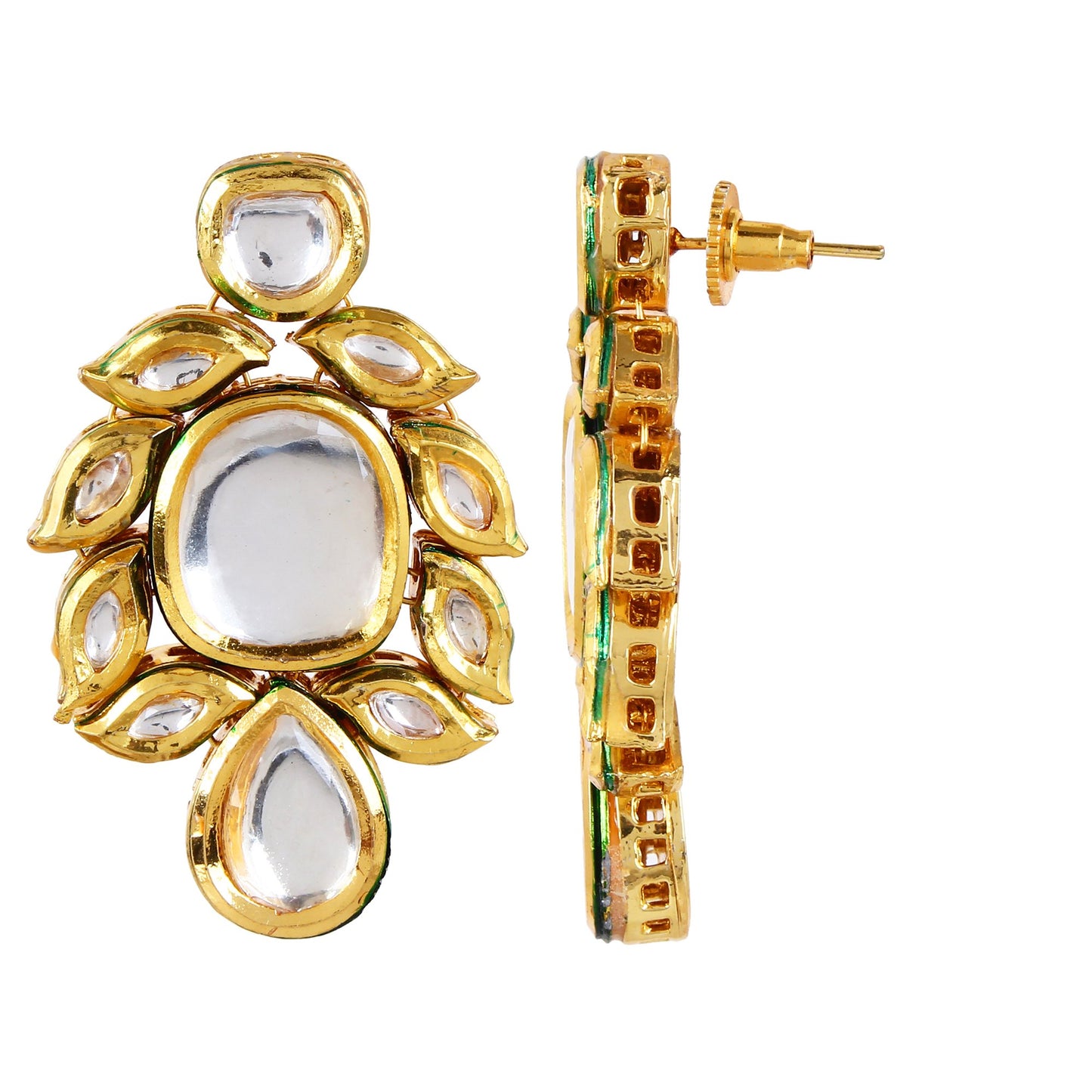 Regal Charm Necklace Set with Tikka