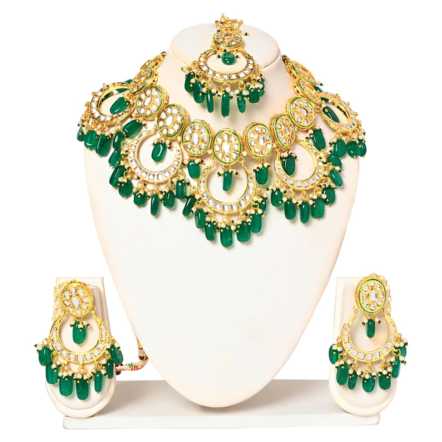 Shahi Pankh Semi Bridal Necklace