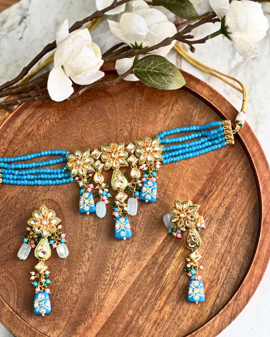 Firoza Choker Necklace