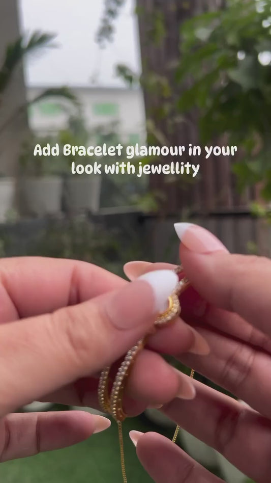 Celestial Glow Bracelet (Free Size)